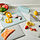 GUMMIHAJ - holder with 3 chopping boards, mixed colours | IKEA Indonesia - PE983233_S1