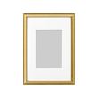 SILVERHÖJDEN - Frame, gold-colour, 21x30 cm