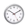 TJALLA - Wall clock, silver-colour, 28 cm