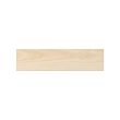 ASKERSUND - Bagian depan laci, efek kayu ash terang, 40x10 cm