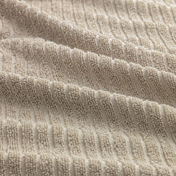 VÅGSJÖN - Bath towel, light beige, 70x140 cm