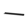 MOSSLANDA - Picture ledge, black, 115 cm
