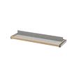 KOMPLEMENT - Pull-out tray with shoe insert, white stained oak effect/light grey, 100x35 cm