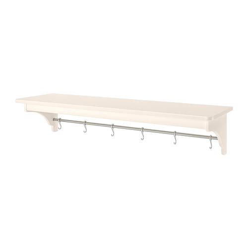 TORNVIKEN wall shelf, off-white, 120 cm | IKEA Indonesia
