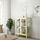 FABRIKÖR - glass-door cabinet, light yellow, 81x113 cm | IKEA Indonesia - PE778282_S1