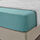 NATTJASMIN - fitted sheet, grey-turquoise, 140x200 cm | IKEA Indonesia - PE837626_S1