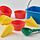 SANDIG - 10-piece sand ice-cream set, multicolour | IKEA Indonesia - PE917125_S1