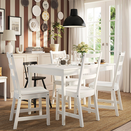 NÄSINGE/NORDVIKEN table and 4 chairs