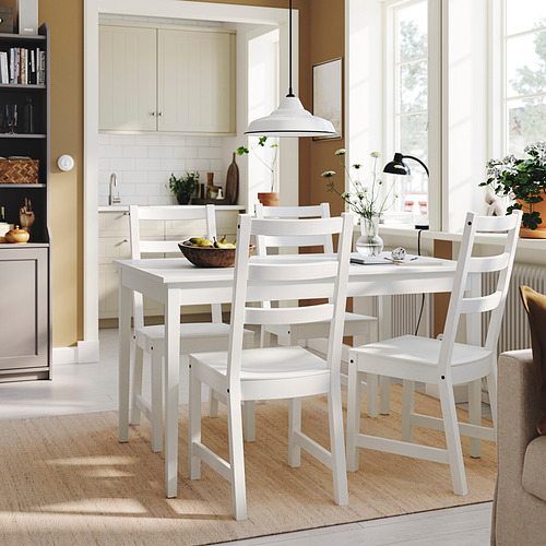 NÄSINGE/NORDVIKEN table and 4 chairs