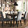 BERGMUND/NÄSINGE table and 4 chairs