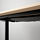 BEKANT - corner desk right, white stained oak veneer/black, 160x110 cm | IKEA Indonesia - PE739472_S1