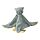 GULDVÄVARE - comfort blanket with soft toy, blue yellow/cat | IKEA Indonesia - PE946757_S1