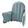 ANTILOP - bantal penyangga dan sarung, biru/putih garis-garis | IKEA Indonesia - PE946761_S1