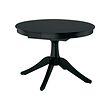 ROSENTORP - extendable table, black, 110/155 cm | IKEA Indonesia - PE983578_S2