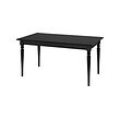 ROSENTORP - extendable table, black, 155/215x87 cm | IKEA Indonesia - PE983582_S2