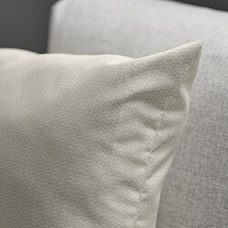 PROFETBLOMMA - Cushion, light beige, 40x40 cm