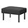 GLOSTAD - footstool, Knisa dark grey | IKEA Indonesia - PE917259_S1