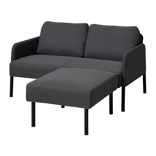 GLOSTAD sofa 2 dudukan dg chaise longue