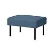 GLOSTAD - bangku kaki, Knisa biru medium | IKEA Indonesia - PE917264_S2