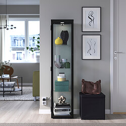 STRIMSÄV - LED spotlight, black
