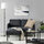 GLOSTAD - sofa 2 dudukan dg chaise longue, Knisa abu-abu tua | IKEA Indonesia - PE917298_S1