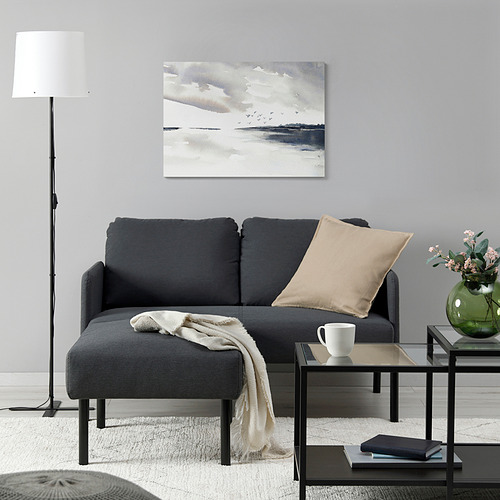 GLOSTAD sofa 2 dudukan dg chaise longue