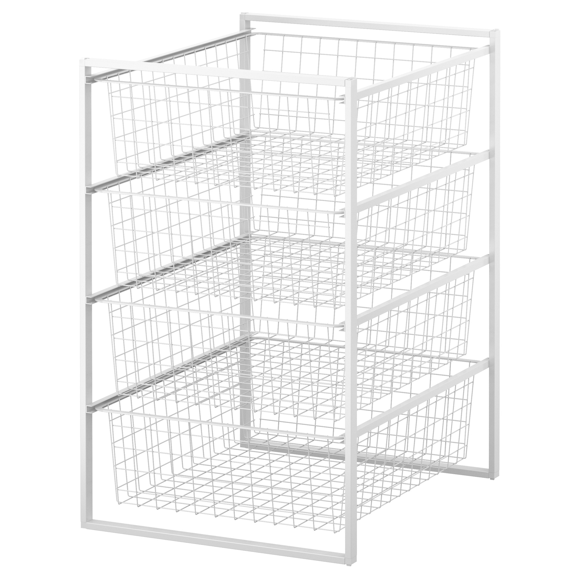 Antonius Frame Wire Basket White Ikea Indonesia