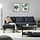 GLOSTAD - 3-seat sofa with chaise longue, Knisa dark grey | IKEA Indonesia - PE917305_S1