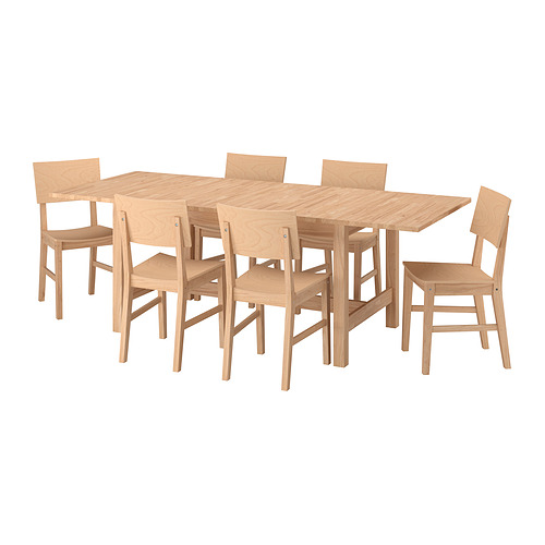 KARSKÄR table and 6 chairs