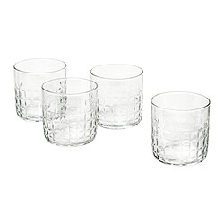 FRÖJDA - Glass, clear glass, 30 cl