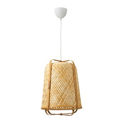 KNIXHULT - Pendant lamp, bamboo/handmade, 40 cm