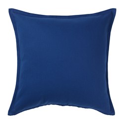 GURLI sarung bantal kursi biru tua IKEA  Indonesia