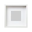 SANNAHED - Bingkai, putih, 25x25 cm