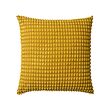 SVARTPOPPEL - Cushion cover, yellow, 65x65 cm