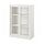 TONSTAD - cabinet with sliding glass doors, off-white, 81x37x116 cm | IKEA Indonesia - PE947097_S1