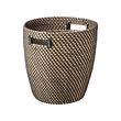 RÅGKORN - Pot tanaman, dalam/luar ruang abu-abu tua/krem, 32 cm