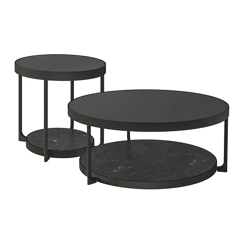 FRÖTORP coffee table/side table, set of 2