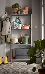 HYLLIS - Unit rak , dalam/luar ruang, 60x27x140 cm
