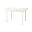 SUNDVIK - Meja anak, putih, 76x50 cm