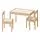 LÄTT meja anak dengan 2 kursi