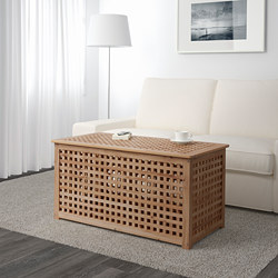 HOL - Storage table, acacia, 98x50 cm