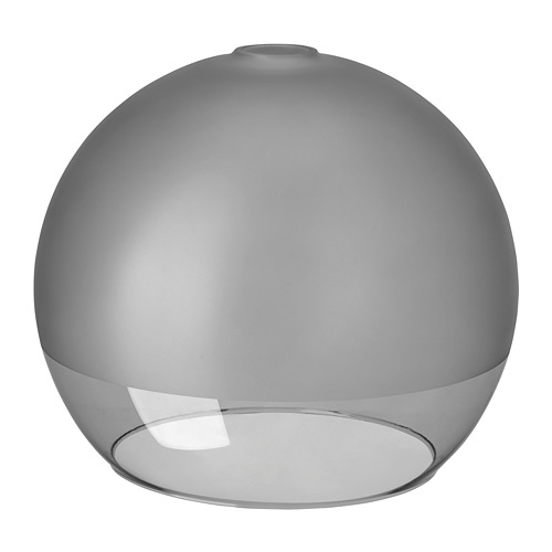 JAKOBSBYN pendant lamp shade, frosted 