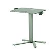 MITTZON - Laptop table with castors, green, 66x50 cm