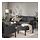 GLOSTAD - footstool, Knisa dark grey | IKEA Indonesia - PE917385_S1