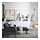 GLOSTAD - sofa 2 dudukan dg chaise longue, Knisa abu-abu tua | IKEA Indonesia - PE917393_S1