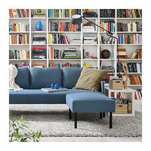 GLOSTAD sofa 3 dudukan dengan chaise longue