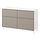 BESTÅ - storage combination w doors/drawers, white Hammarsmed/Stubbarp/beige, 120x42x74 cm | IKEA Indonesia - PE947224_S1