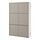 BESTÅ - storage combination with doors, white Hammarsmed/beige, 120x42x193 cm | IKEA Indonesia - PE947249_S1