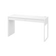 MICKE - Desk, white, 142x50 cm