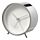 MALLHOPPA - alarm clock, low-voltage/silver-colour, 11 cm | IKEA Indonesia - PE778492_S1